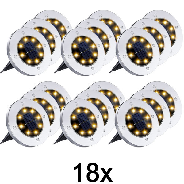 6x Zonnevloerlampen voor buitengebruik (3 stuks) | LUMIGARD